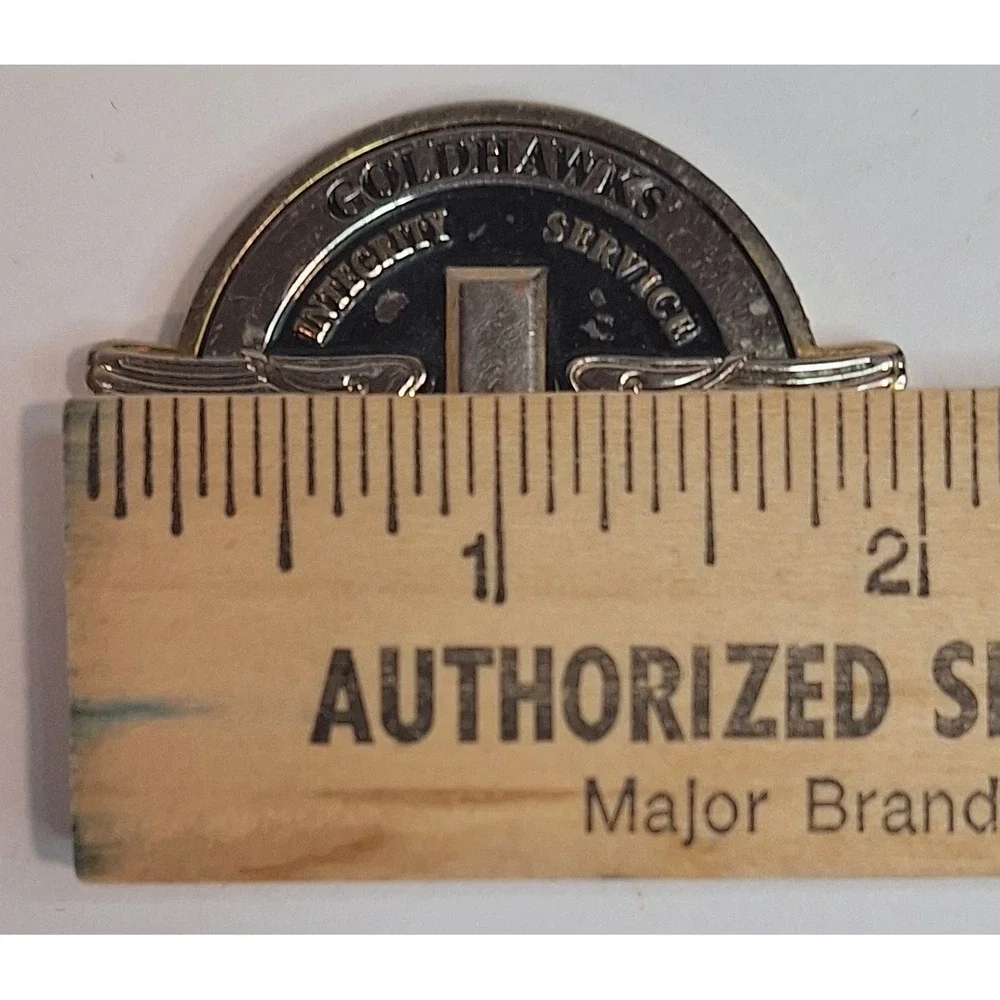 Gold Hawks challenge coin officer training school